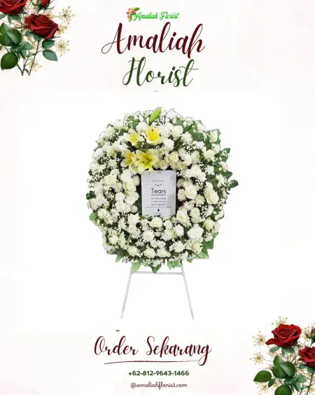 Krans Bunga Duka Kestalan